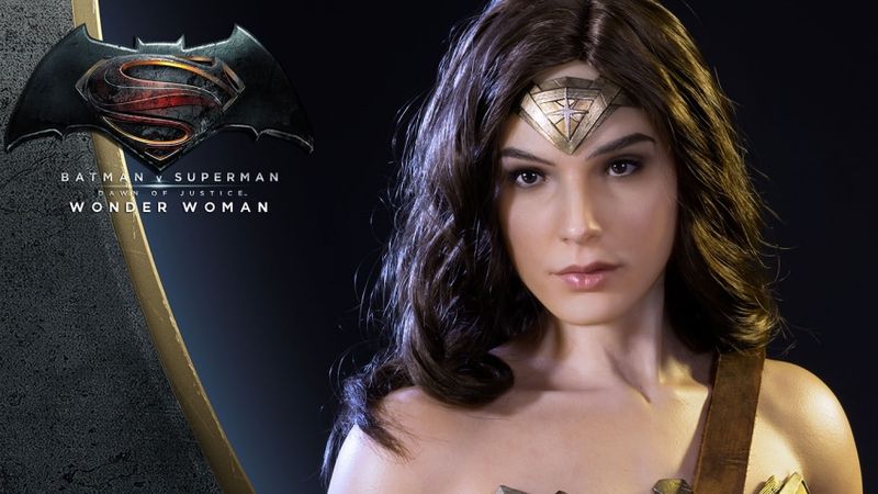 Illustration for article titled This $2K Wonder Woman Statue Will Mess With Your Mind